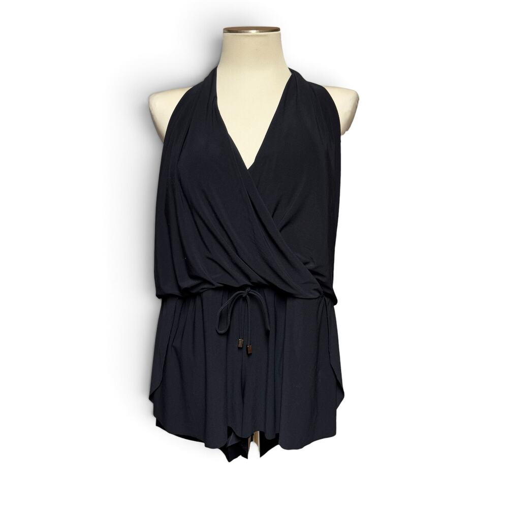 Magicsuit Bianca Romper Halter One Piece Swimsuit Black 18W